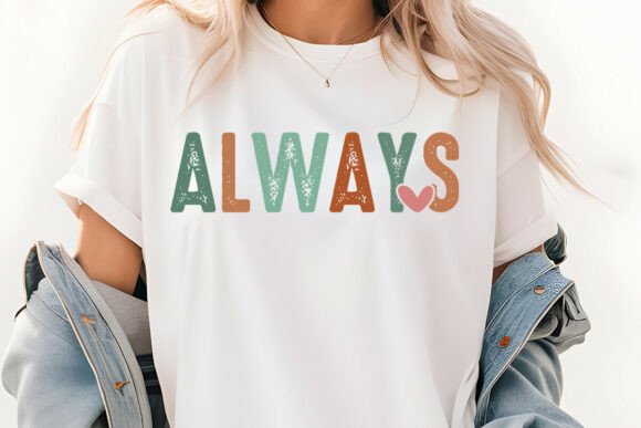 Retro Always Sleeve Design SVG PNG Review