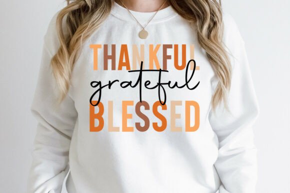 Retro Grateful Thankful Blessed SVG PNG Review