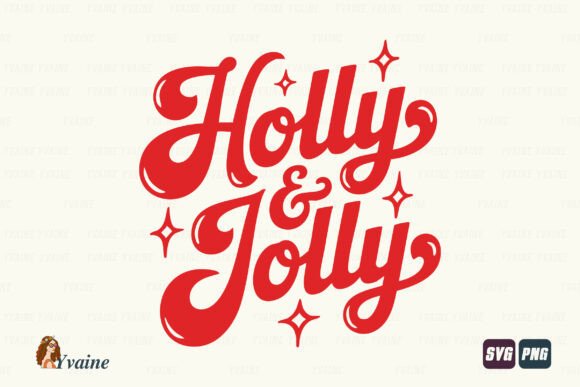 Retro Holly Jolly Christmas SVG Review