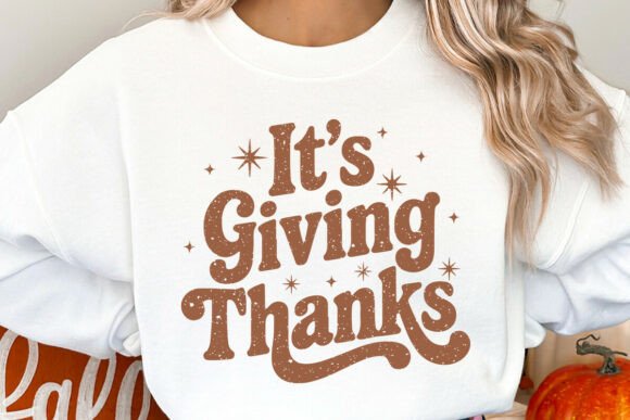 Retro It’s Giving Thanks SVG PNG Review