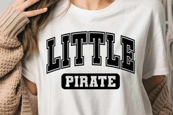 Retro Little Pirate Coquette SVG PNG