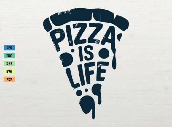 Retro Pizza is Life SVG Review