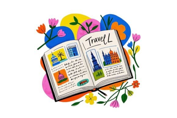 Retro Road Trip Clipart SVG Freebie Review