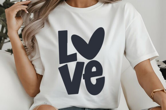 Retro Valentine’s Love Shirt SVG PNG