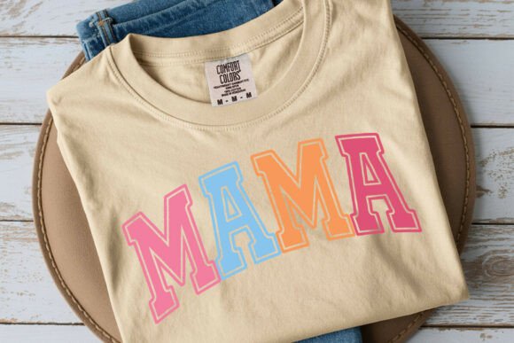 Retro Varsity Mama PNG SVG Review