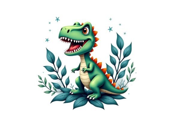 Retro Wacky Dinosaur Printable SVG Review